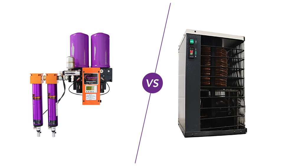 Air Dryer Comparison Regenerative Dryers vs Refrigerant Dryers